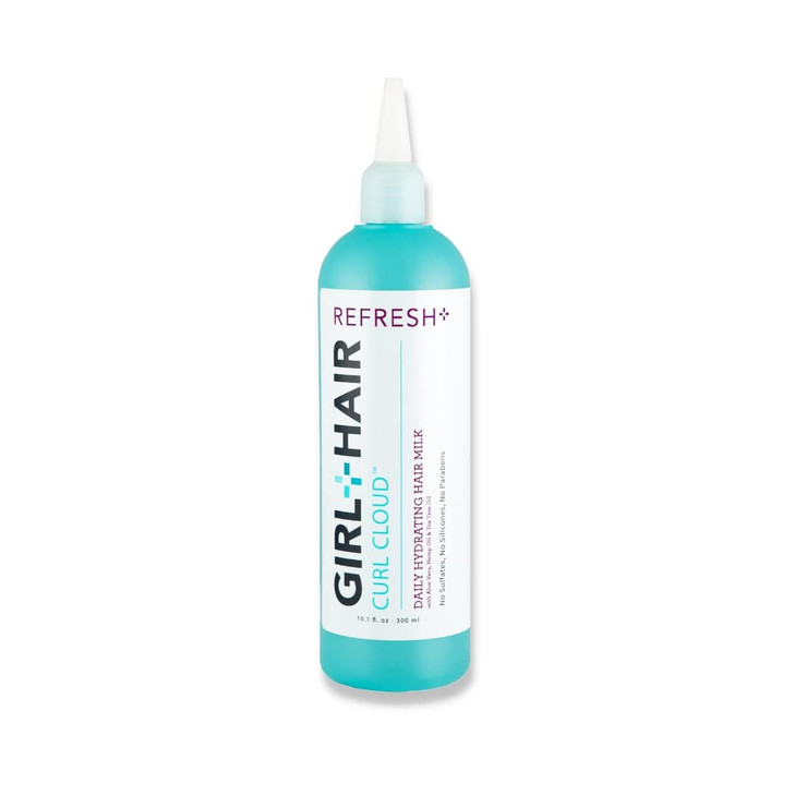 G+H REFRESH+ Daily Hydrating Hair Milk | Deep Hydration to Restore Dry Hair, Refresh Scalp | Aloe Vera, Biotin, & Coconut Water | 10.1 Fl Oz