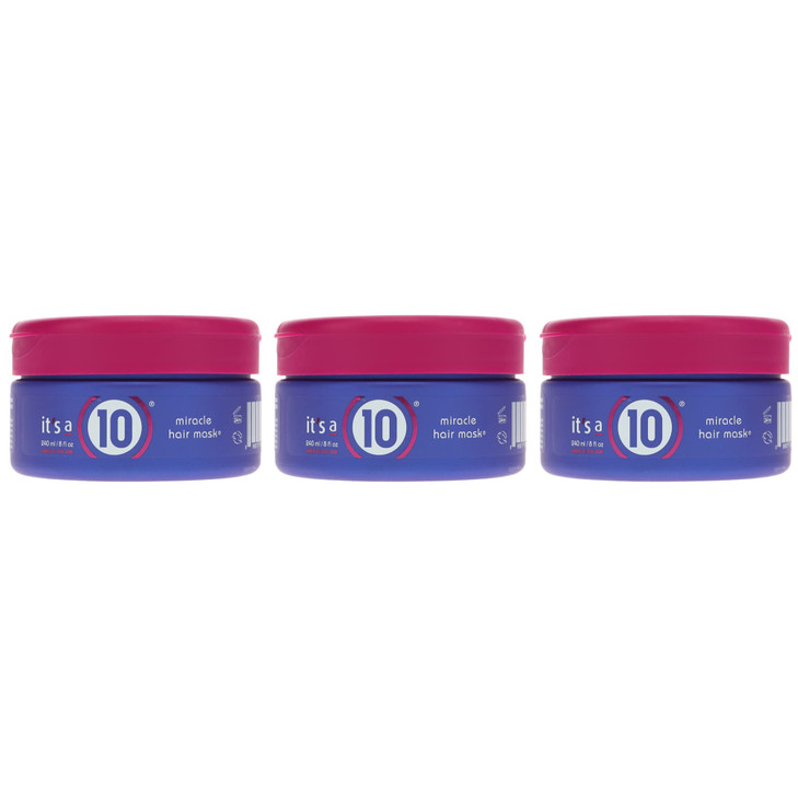 It's a 10 Haircare Miracle Hair Mask, 8 fl. oz. (Pack of 3)