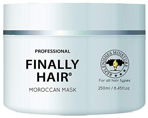 Hair Mask - Hydrating Argan Oil Hair Mask and Deep Conditioner By Finally Hair for Dry or Damaged Hair - 8.45 Oz Hair Reviver