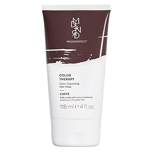 Madison Reed Color Therapy, Caffe, Color Depositing Hair Mask & Deep Conditioning Treatment, Intensely Hydrating, Refreshes Color & Tone, Keratin & A