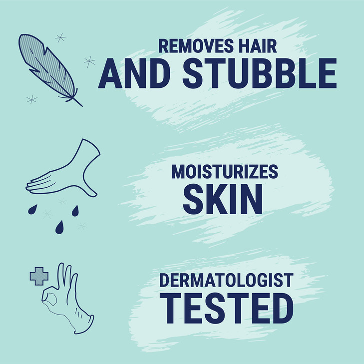 Nair Hair Remover & Beauty Treatment, Leg Mask, Even and Smooth Shea Butter, 8.0oz