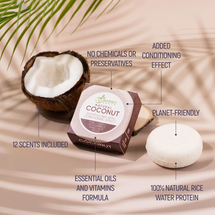 Solid Shampoo Bar And Conditioner Effect Hair Soap  12 Pack Natural Shampoo Bars For Hair With Plant Based Essential Oils And Eco Friendly Zero Wast