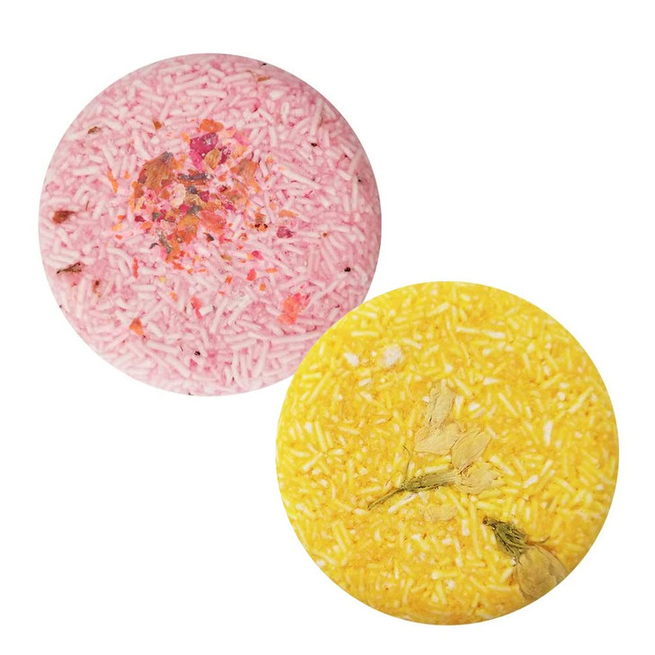 VERT Shampoo Bar, 2 Pieces - 100% Natural Solid Shampoo Soap for Treated Dry Damaged Hair, Vegetarian Plant Essence, Helps Stop Hair Loss, Promotes H