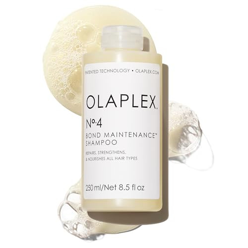 Olaplex Nº. 4 Bond Maintenance Shampoo: Reduces Breakage & Strengthens Hair | Hydrates, Smooths & Detangles | For Coily, Curly, Straight, and Wavy, S