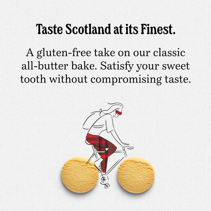 Walkers All-Butter Shortbread Rounds, Gluten Free Cookies - Individually Wrapped (Pack of 24) - Authentic Shortbread Cookies from Scotland