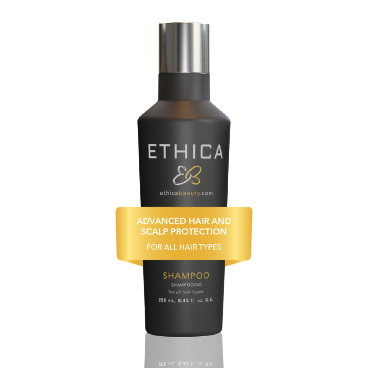 Ethica Beauty Sulfate-Free Salon-Grade Anti-Aging Moisturizing Shampoo, Hypoallergenic Scalp & Hair Growth Formula, For All Hair Types - Paraben Free