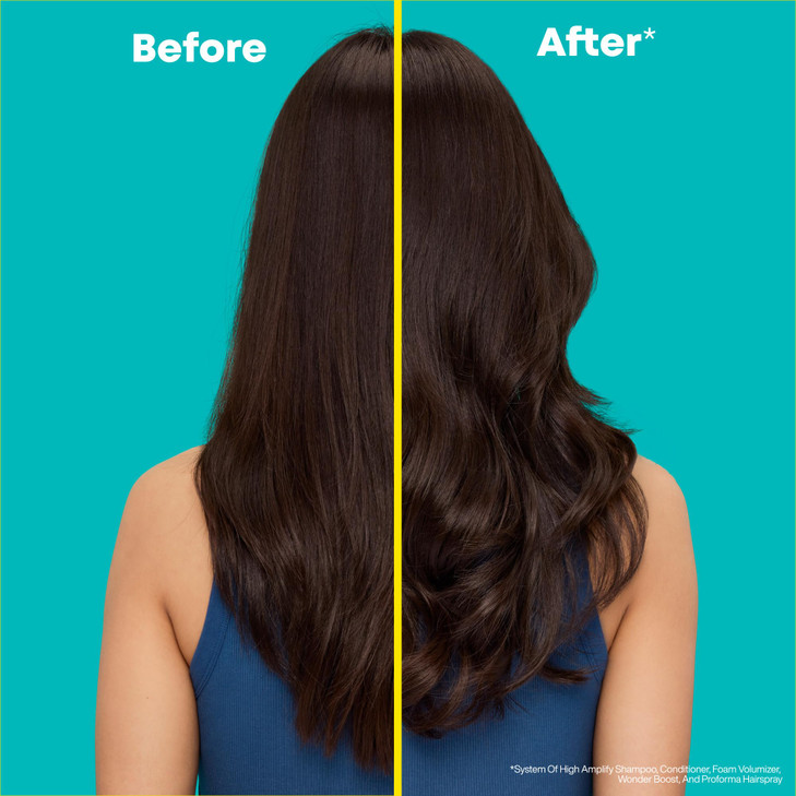 Matrix High Amplify Volumizing Shampoo - Instant Lifts and Cleanses Hair For Volume & Strength, Lightweight & Silicone-Free Formula, Boost Structure