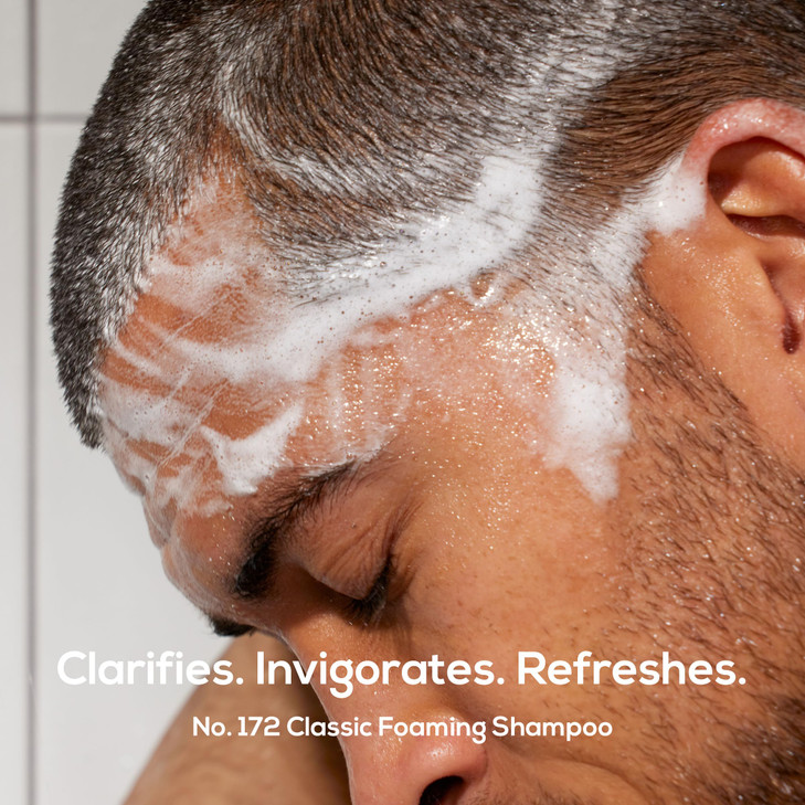 MARLOWE. No.172 Classic Mens Shampoo, Clarifies, Invigorates and Refreshes Hair with Moisturizing Argan Oil & Coconut Oil, All Hair Types, Paraben &