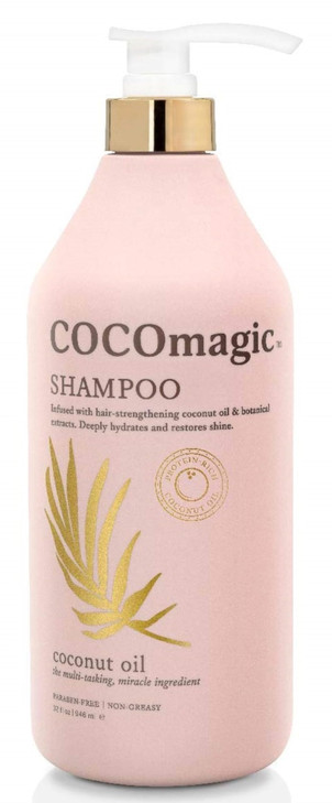 CocoMagic Nourishing Shampoo | Coconut Oil and Botanical Extracts | Strengthen, Restore Softness and Shine | Paraben Free, Cruelty Free, Made in USA