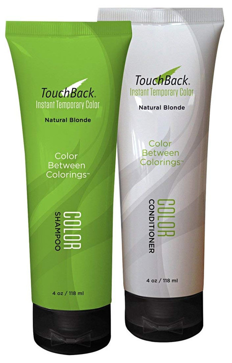 TouchBack Natural Blonde Color Shampoo and Conditioner Set
