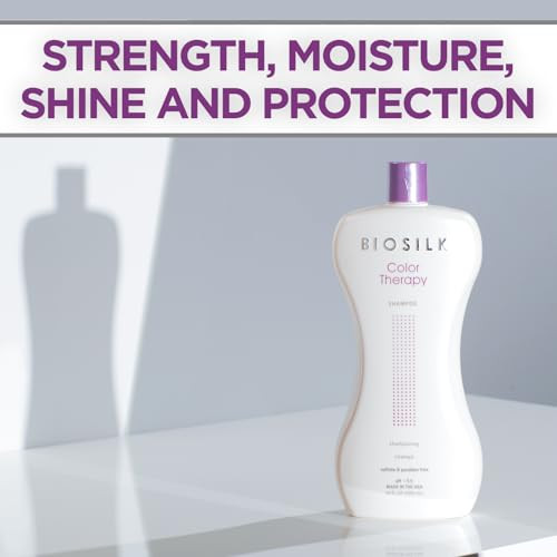 BioSilk Color Therapy Shampoo & Conditioner Duo, Gently Cleanses & Replenishes Moisture, Sulfate, Paraben, & Cruelty-Free, 34 Oz (Pack of 2)