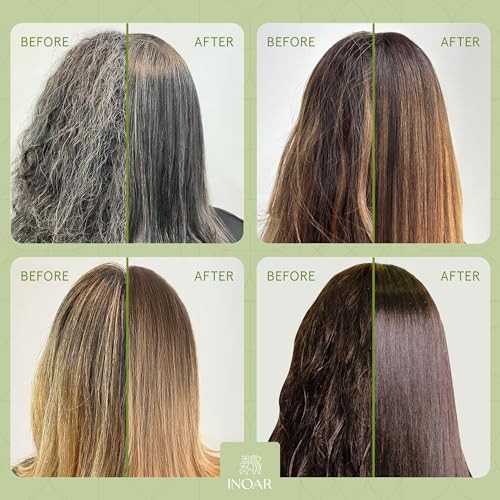 Inoar Cicatrifios Shampoo & Conditioner Renewal Haircare Duo with RejuComplex3 & Argan Oil, 33 Fl Oz Each