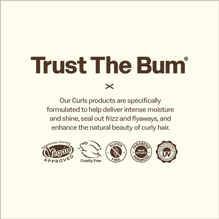 Sun Bum Curls Conditioner - Moisturizing Hair Treatment for Wavy and Curly Hair - Frizz Free Finish - Enrich with Coconut Oil and Seaweed Protein - U