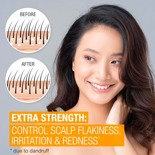 Neutrogena Scalp Therapy Anti-Dandruff Extra Strength Medicated Shampoo with 3% Salicylic Acid, Helps Prevent, Fight, & Control the Recurrence of Dan