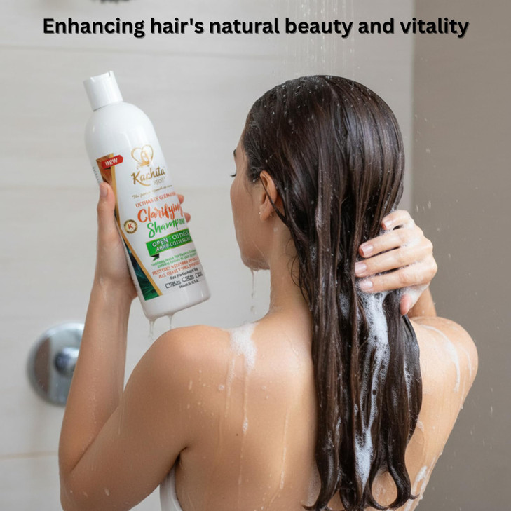 Kachita Spell Clarifying Shampoo  Deep Cleansing Detox Shampoo, Removes Buildup, Sulfate Free