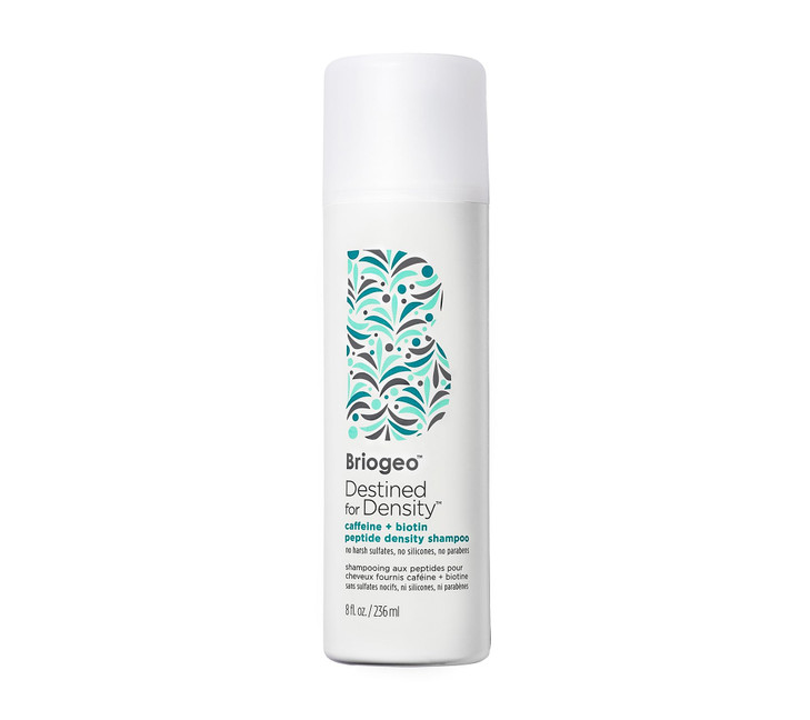 Briogeo Destined For Density Caffeine + Biotin Peptide Density Shampoo, Increases Hair Thickness and Volume for Fine or Thinning Hair, Vegan, Cruelty