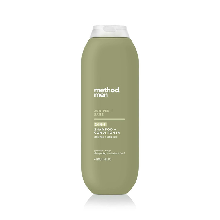 Method Men 2-in-1 Shampoo + Condtioner, Juniper + Sage, 14 Ounces