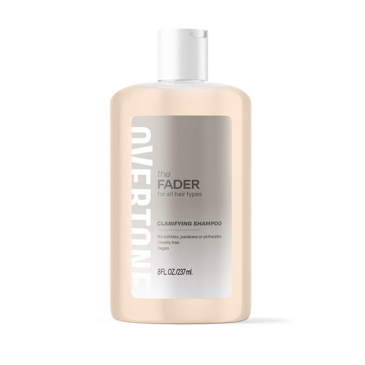 oVertone Haircare The Fader Clarifying Shampoo - pH-Balanced Deep Cleansing Shampoo for All Hair Types - Fast Color Fading Formula with Intense Hydra