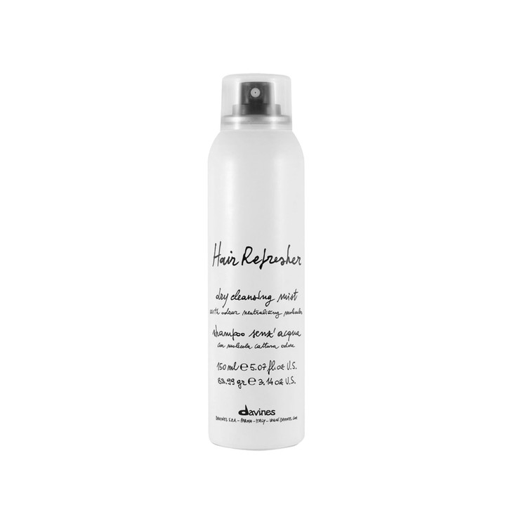Davines Hair Refresher Dry Shampoo, Oil-Absorbing Volumizing Spray - Instantly Cleans & Refreshes Hair without Water - Rice Starch Formula Leaves No