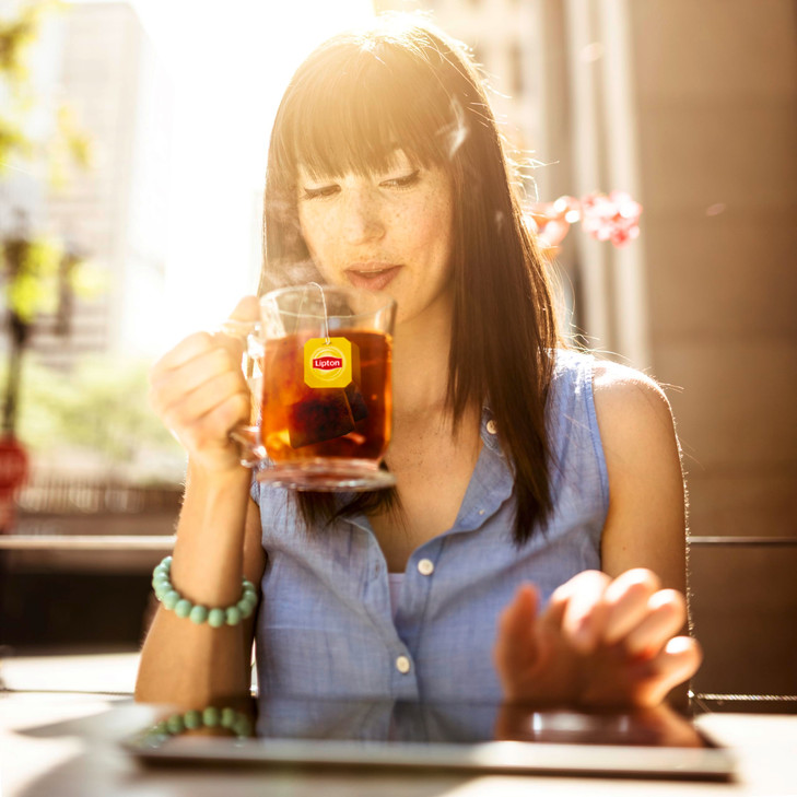 Lipton Black Tea Bags, Hot or Iced tea bags, 100 Total Count