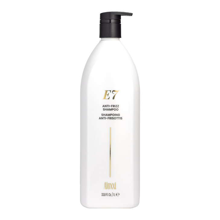 ALOXXI E7 Anti-Frizz Shampoo for Color-Treated Dry Damaged Hair Moisturizing & Strengthening with Cleansing Oils & Antioxidants, 33.8 Fl Oz