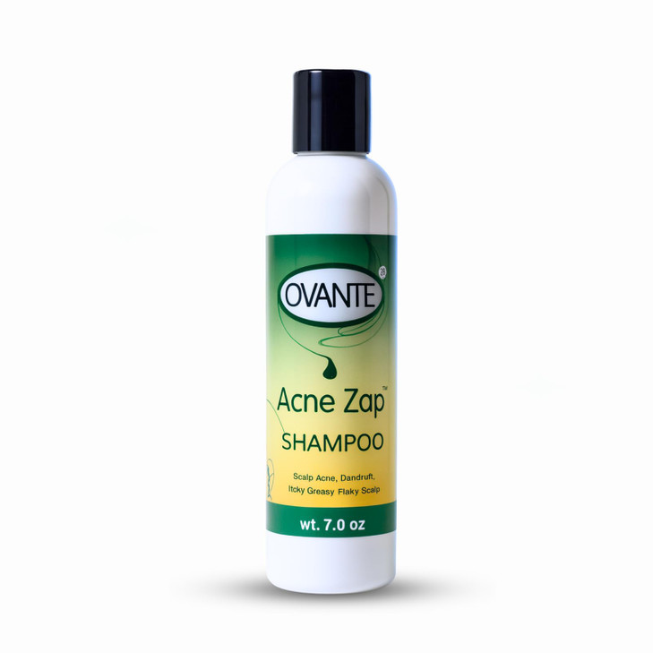 Acne Zap - Shampoo for Scalp Acne  Clear Scalp from Acne, Zits and Pimples 6.0 oz