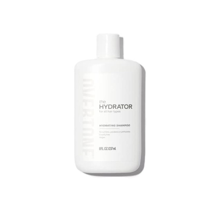 Overtone The Hydrator Moisturizing Shampoo  8 oz Sulfate-Free, Vegan Hair Cleanser for All Hair Types  Deep Hydration & Frizz Control  Nourishing