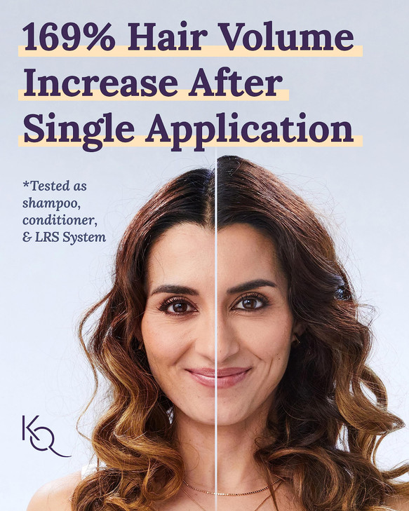 Keranique Volumizing Shampoo - Hair Thickening for Fine & Thinning Hair - Keratin Enriched, Scalp Cleansing, Sulfate-Free, Color-Safe Volume Shampoo