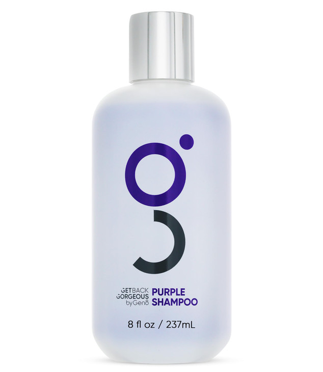 GBG Purple Shampoo for Blonde Hair - Hair Toner for Silver, Grey & Blonde, Instantly Conditions Brassy Hair - Celebrity Stylist Purple Toning Shampoo