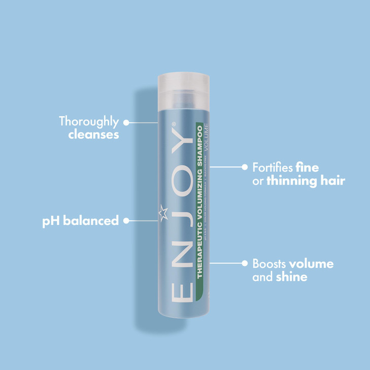 Enjoy Therapeutic Volumizing Shampoo, 33 Fluid Ounce