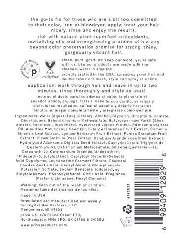 Privé Damage Fix Hair Shampoo for Women & Men - Sulfate-Free Repair Shampoo for Damaged Hair - Strengthening & Moisturizing Formula for Dry, Dull & O