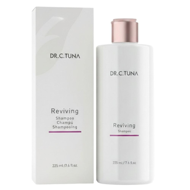 FARMASi Dr. C. Tuna Reviving Shampoo, Volumizing & Strengthening Formula with Garlic Extract, Capixyl & Trichogen, Lightweight Daily Cleanse for Fres