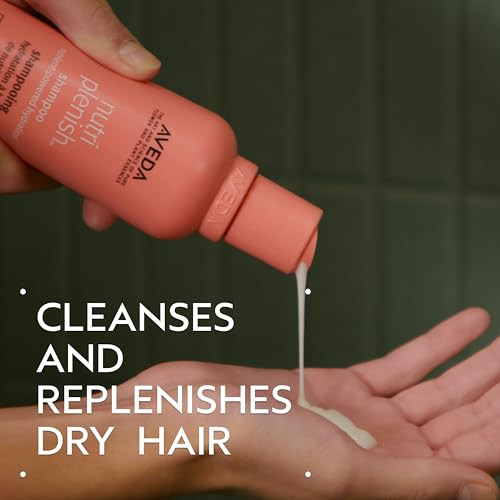Aveda Nutriplenish Shampoo Light Moisture | Superfood Shampoo for Dry Hair | Organic Pomegranate Oil, Coconut Oil, Mango Butter | 94% Naturally Deriv
