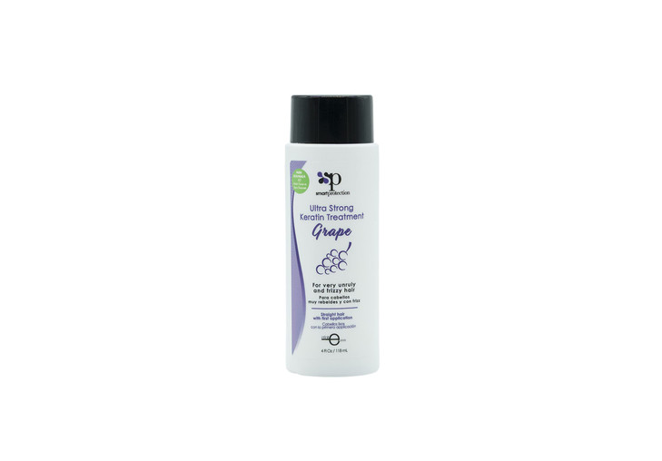 Grape Ultra Strong Keratin Treatment with Clarifying Shampoo 4oz by Smart Protection