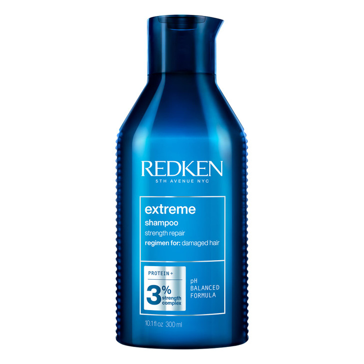 Redken Extreme Shampoo - Strengthen & Repair Damaged Hair, For Damaged Hair, Infused With Proteins