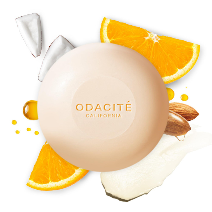 Odacit Shampoo Bar  Argan & Coconut Sulfate-Free Solid Shampoo for All Hair Types, Curly & Color-Treated Hair  Hydrating, Plastic-Free, Vegan, 3.7