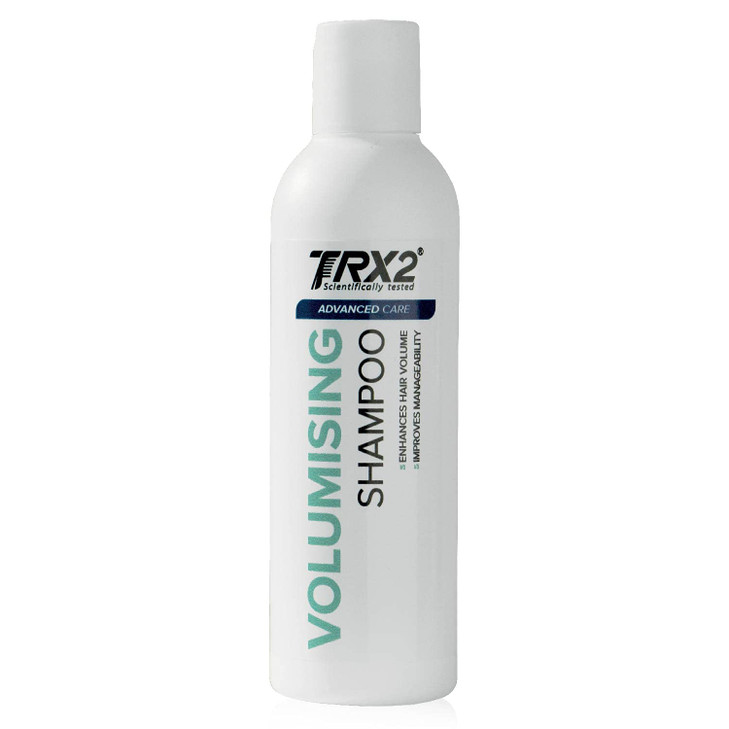 TRX2 Volumising Shampoo - Suitable for All Skin and Hair Types - Weightless Instant Volume - Paraben Free [6.7 oz]