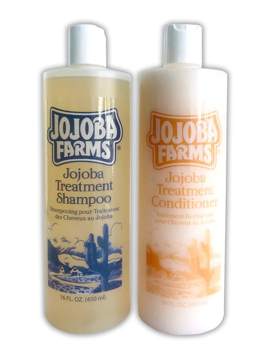 Jojoba Farms Treatment Shampoo and Conditioner Bundle