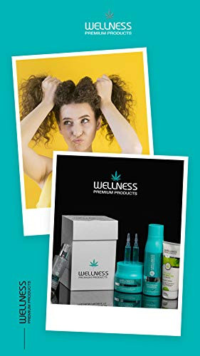 Wellness Premium Hydration Top 3 Travel Box for All Hair Type| Shampoo, Conditioner and Mask | Enriched With Organic Hemp Oil| Travel Toileteries