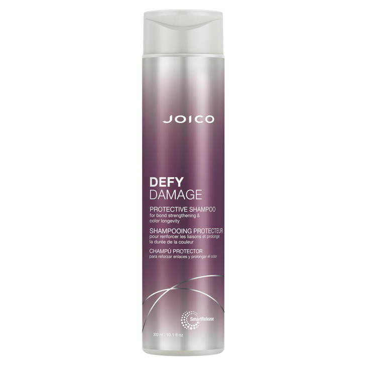 Joico Defy Damage Protective Shampoo | For Color-Treated Hair | Strengthen Bonds & Preserve Hair Color | With Moringa Seed Oil & Arginine | 10.1 Fl O