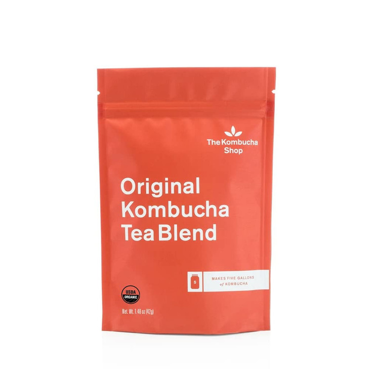 The Kombucha Shop - Original - Organic Black & Oolong Loose Leaf Tea Blend - Makes 5 Gallons of Kombucha Tea