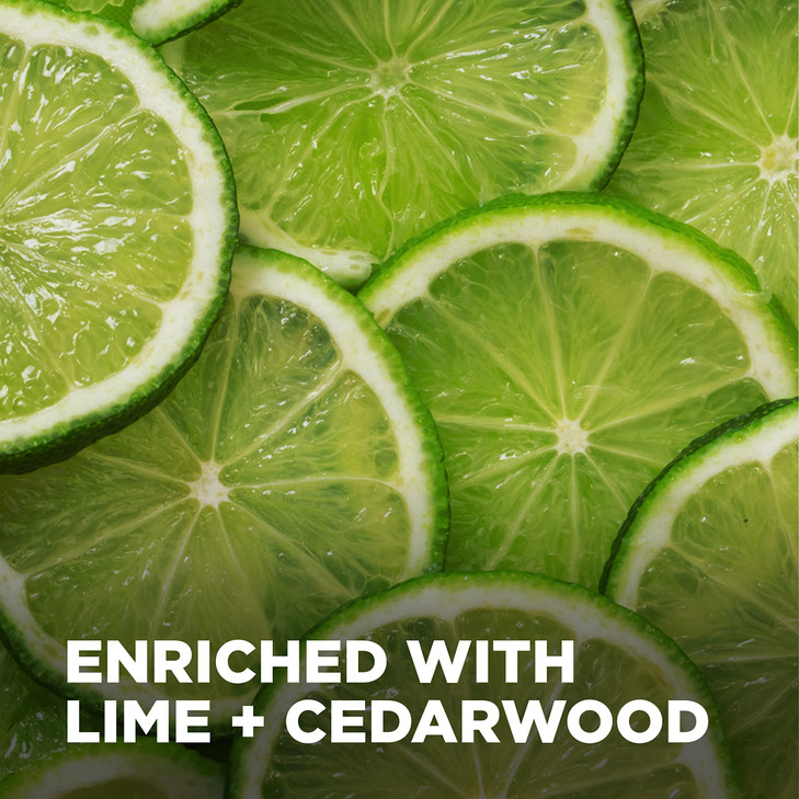 DOVE MEN + CARE 2 in 1 Shampoo and Conditioner For Healthy-Looking Hair Lime + Cedarwood Naturally Derived Plant Based Cleansers 20.4 oz 3 Count