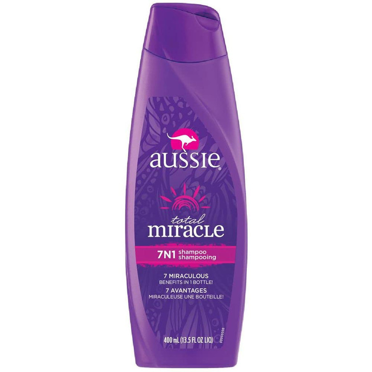 Aussie Total Miracle Collection 7N1 Shampoo, 12.1 Fluid Ounce