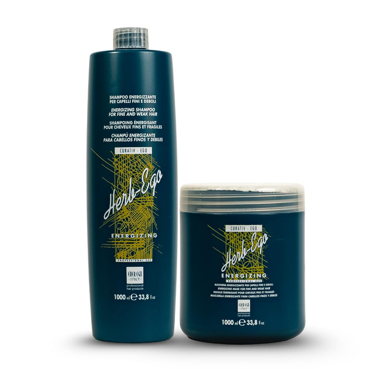 Ever Ego Herb Ego Energizing Shampoo + Mask 33.8oz