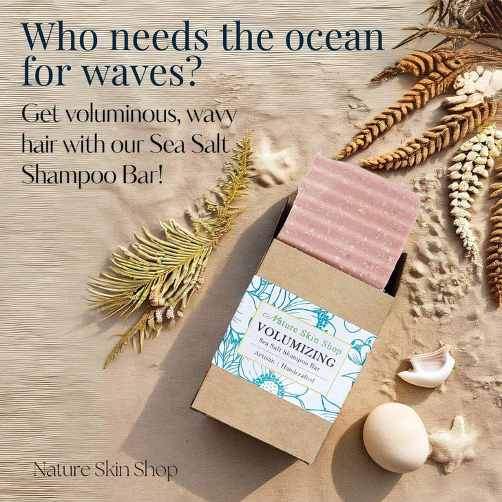 Nature Skin Shop Volumizing Sea Salt Shampoo Bar