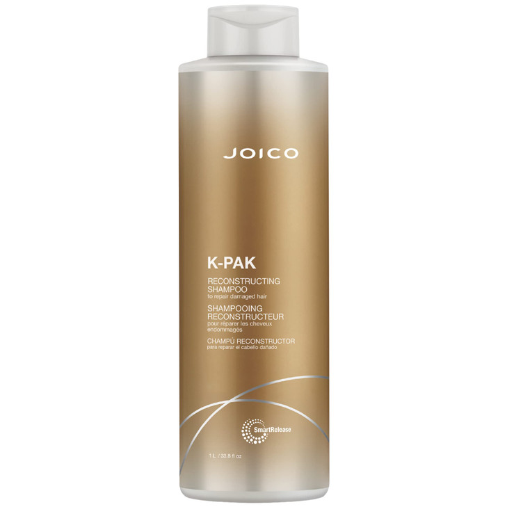 Joico K-PAK Daily Reconstructing Shampoo | For Damaged Hair | Repair & Prevent Breakage | Boost Shine | With Keratin & Guajava Fruit Extract | 33.8 F