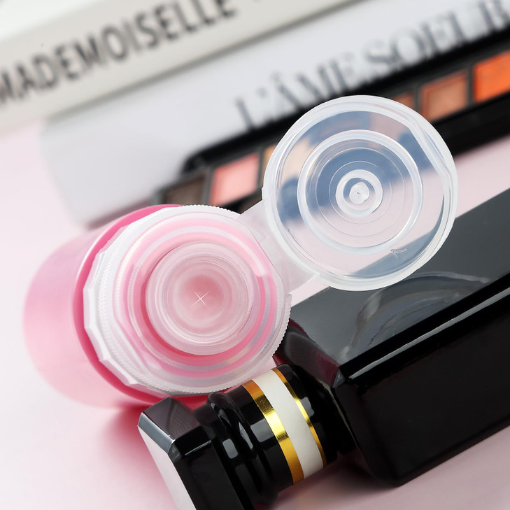 Gemice Travel Bottles for Toiletries Tsa Approved Travel Size Containers BPA Free Leak Proof Tubs Refillable Liquid Travel Accessories for Cometic Sh