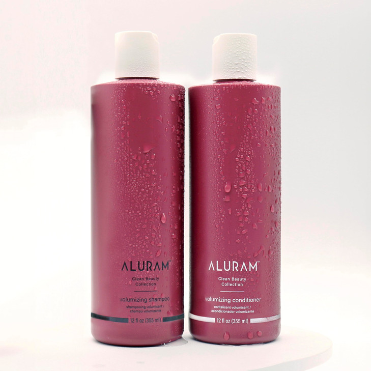 ALURAM Volumizing Shampoo, Non-Drying Gentle Cleanser Adds Body & Fullness for All Hair Types, 12 Fl Oz
