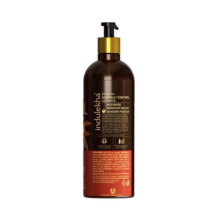 Indulekha Bringha Anti Hair Fall Shampoo (Hair Cleanser) 200ml, 6.76 oz