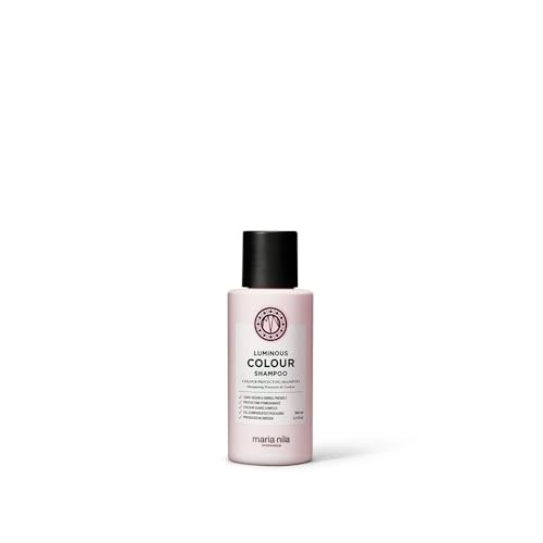 Maria Nila Luminous Colour, Shampoo 3.4 Fl Oz, Reduces Colour Loss from Washing, Pomegranate Counteracts Dehydration, 100% Vegan & Sulfate/Paraben fr